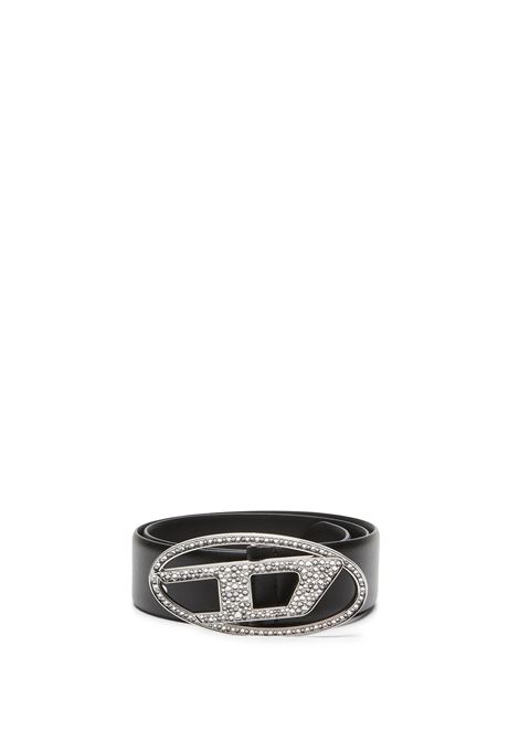 oval d belt woman black DIESEL | X09611 P6364T8013